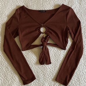 Crop long sleeve